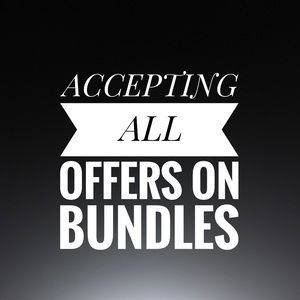 ACCEPTING ALL OFFERS ON BUNDLES
